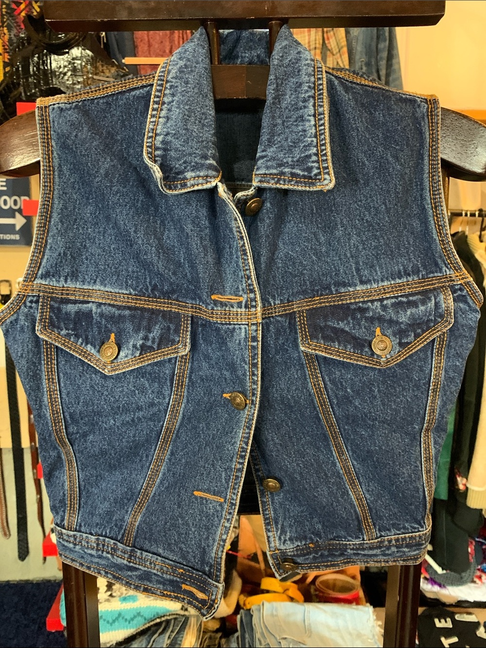 Vintage Women's  Denim Vest